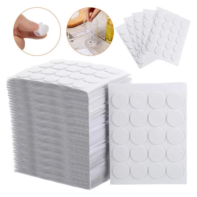 100 pegatinas de mecha de velas de 20 mm pegatinas redondas para hacer velas para cera FixZ8