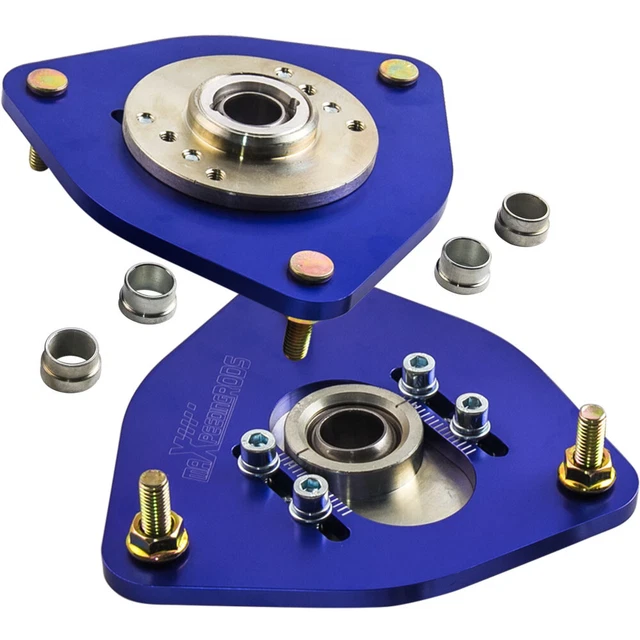 Piatta Camber per Subaru Impreza WRX GDA GDB 02-06 STi coilover Top Mount blu