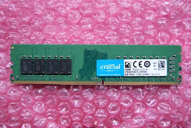 8GB CRUCIAL CT8G4DFD8213.C16FAR2 DDR4-2133MHz 288-Pin Non ECC Desktop ...