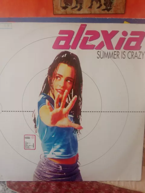 vinile mix 12" ALEXIA - SUMMER IS CRAZY italodance 1996