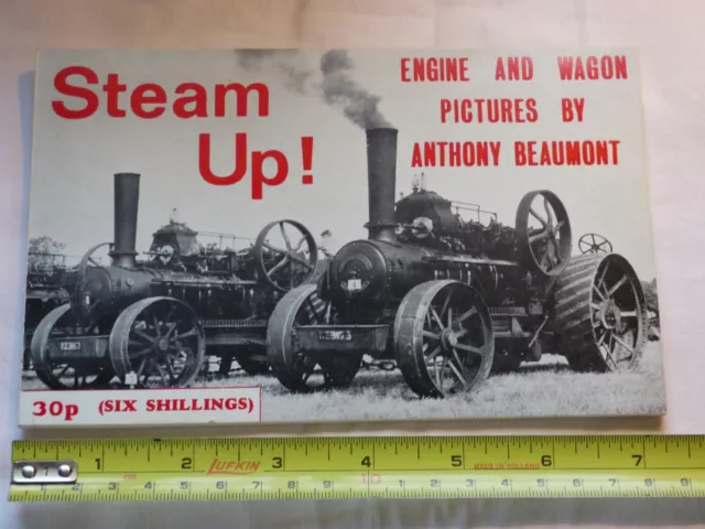 Steam Up - Engine & Wagon Pictures by Anthony Beaumont - In Super Condition.