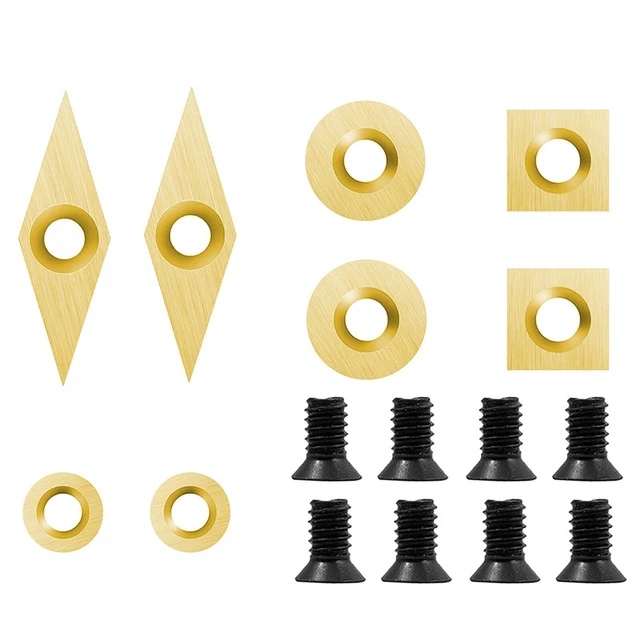 Lot De 10 Inserts En Carbure Premium 11ER A60 Pour Outil De Tournage CNC