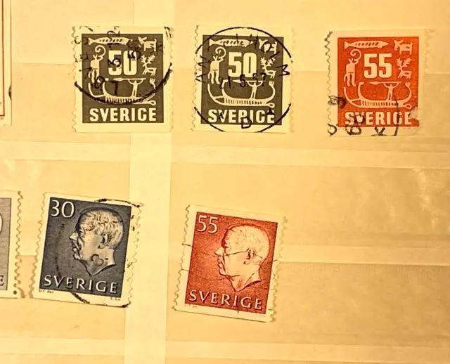 Schweden, Sverige - Briefmarken, Stamps 3