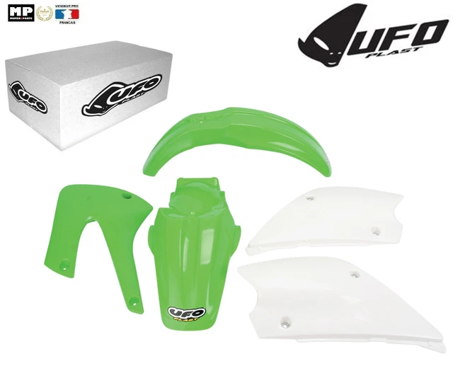 Kit Carénages Kawasaki KXF 250 (2018 - 2020) UFO Vert Et Blanc - Pièce