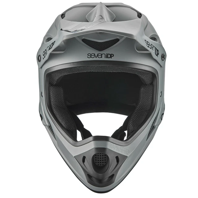 7Idp M1 Vollgesicht Mountainbike/Bmx/Enduro/Ebike Helm Grau Jugend Medium++Verkauf 7