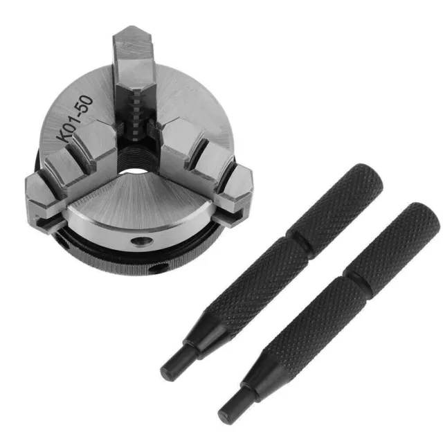 Mini-3-Backenfutter 50 mm Drehfutter K01-50 für Drehmaschine