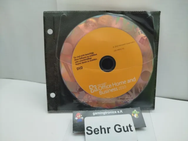 Microsoft Office Home and Business 2010 OEM CD - Vollversion Deutsch