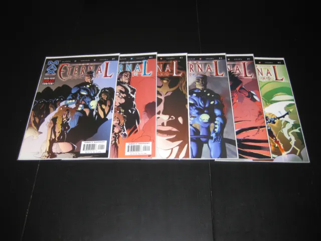 The Eternal 1-6 Complete Run!! Marvel MAX Mature Readers