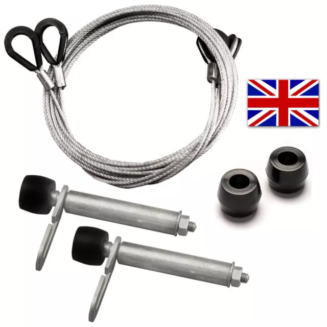 GARADOR Rollers Mk3c 96mm Cables Spindles Garage Door Repair Kit Wheels Spares