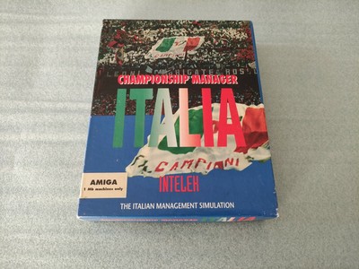 Commodore Amiga #2 Championship Manager Italia Tested and Working Intelek 