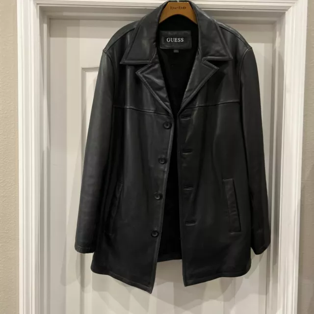 Guess Men’s Leather Jacket