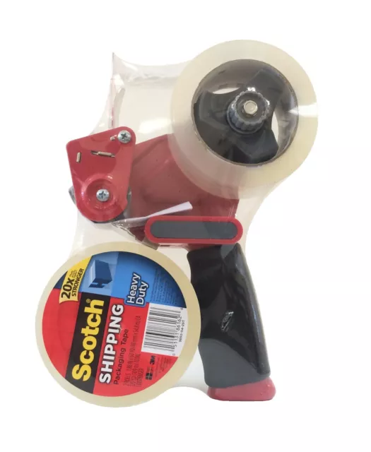 SCOTCH SHIPPING & PACKING TAPE DISPENSER 3M 2 X 1000(27.7YARDS) HEAVY  DUTY-NEW