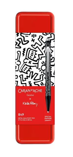 Caran d'Ache KEITH HARING 849 Ballpoint Pen Black - Special Edition