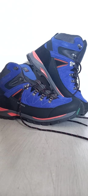 Karrimor Hot Rock Chaussures de marche courtes pour hommes, Bleu Orange, 28 EU
