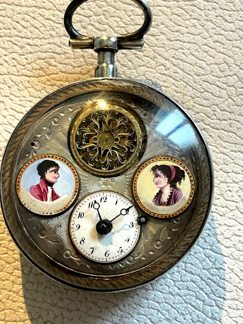Coq De Montre De Gousset Ancien Du 18e Siècle - Mécanique - Bel état