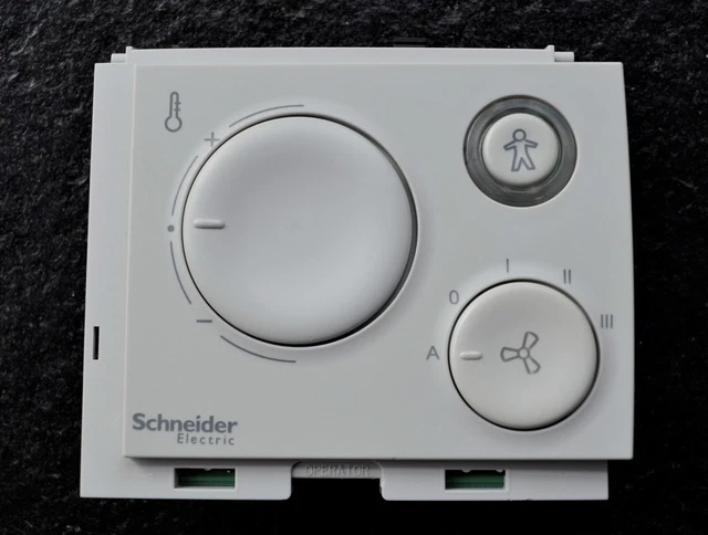 SCHNEIDER ELECTRIC STR 106 STR106 Xenta HVAC Thermostat RJ10 Room schneider-electric-str-106-str106-xenta-hvac-thermostat-rj10-room