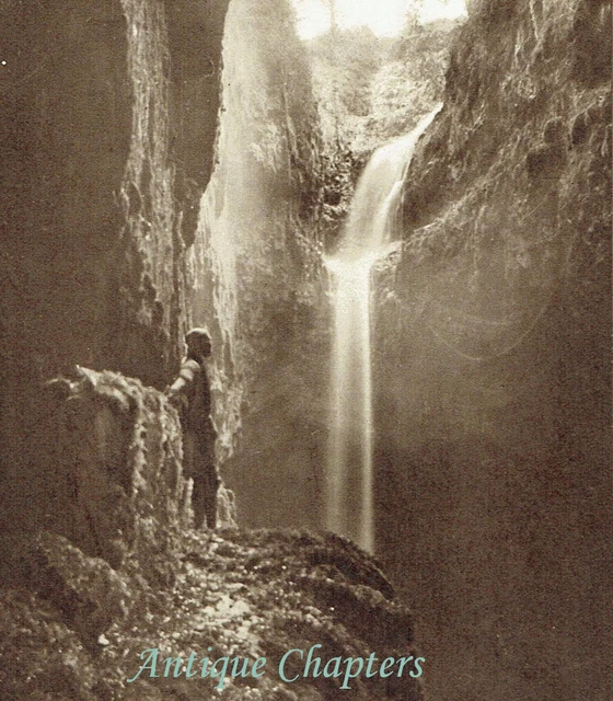 Potholing Alum Pot 1931 3 Page Photo Article E519