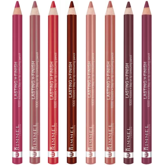 Rimmel Lasting Finish 1000 Kisses Lip Liner Pencil Various Shades (Brand New)