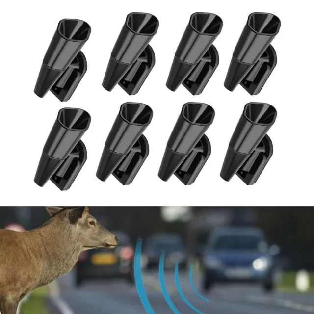 4 Pièce Ultrason Voiture Cerf Sifflet Animal Réflecteur Auto-Safety Pour