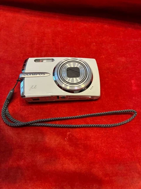 OLYMPUS Μ1020 WHITE Compact Digital Camera Tested Working Seller