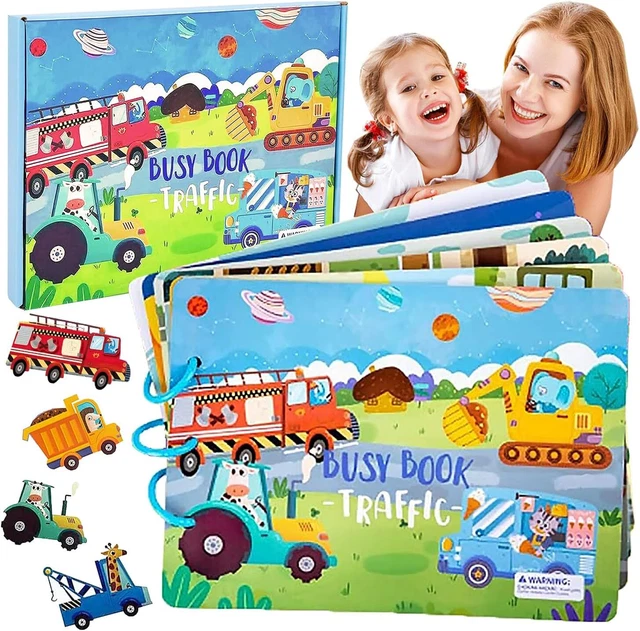 Montessori Quiet Book for Toddlers Montessori Preschool Educational Busy Book