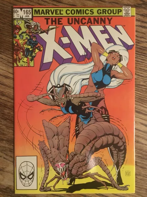 Uncanny X-Men (1st Series) #165 VF/NM-9.0 1982  Storm vs Brood Marvel