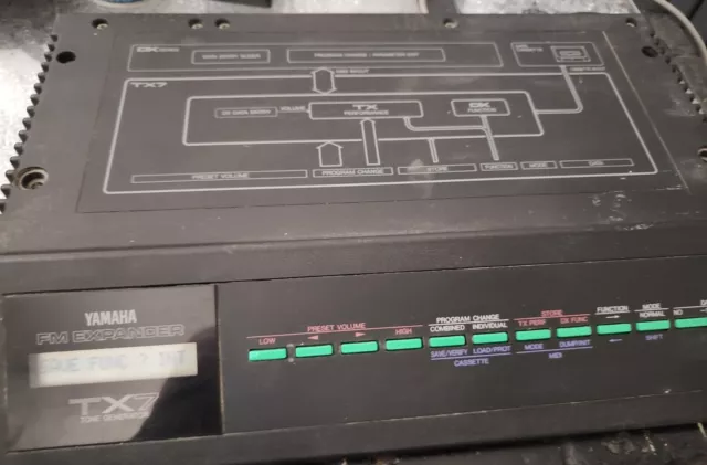 Tx7 synth sales