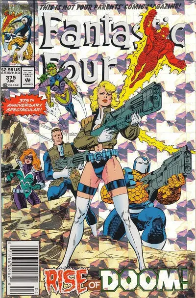 Fantastic Four (Vol. 1) #375 (Newsstand) FN; Marvel | Tom DeFalco - we combine s
