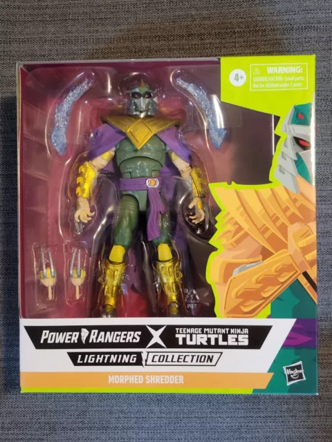MORPHED SHREDDER Hasbro Power Rangers Lightning Collection TMNT 6" Action Figure
