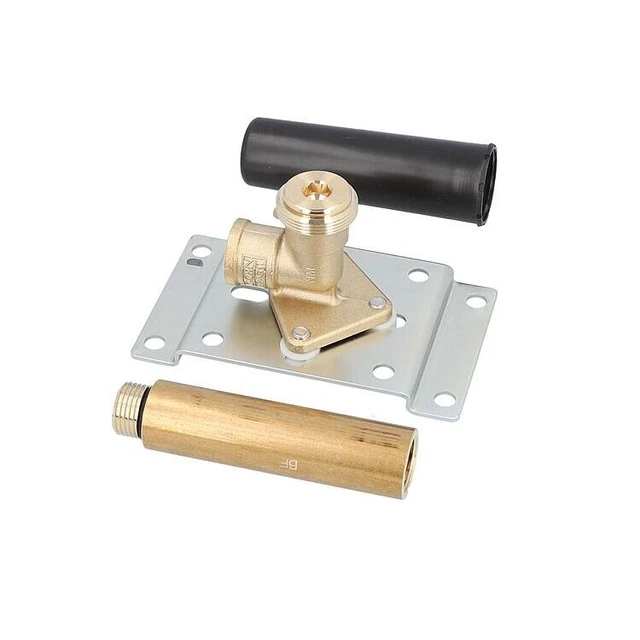 Dornbracht UP-Wandwinkel 1/2 IGx1/2 IG, mit Manschette schallgedämmt