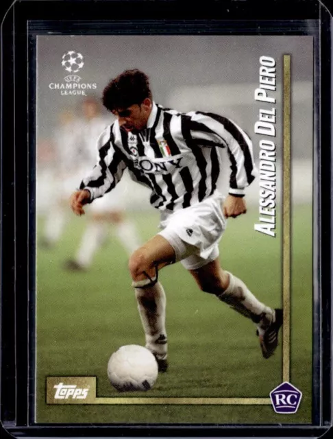 Topps Ucl Lost Rookie 2020 Alessandro Del Piero Rc Juventus