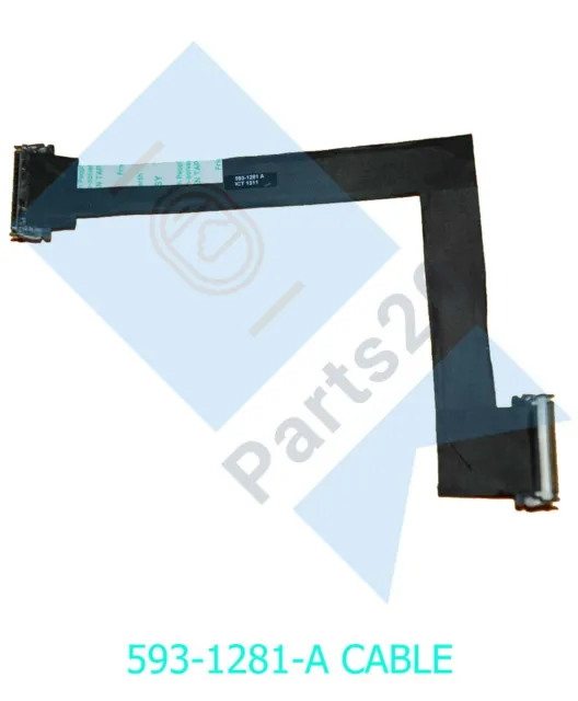 For Apple iMac 27" A1312 2009 2010 LCD LED LVDS Screen Cable 593-1281-A 593-1028