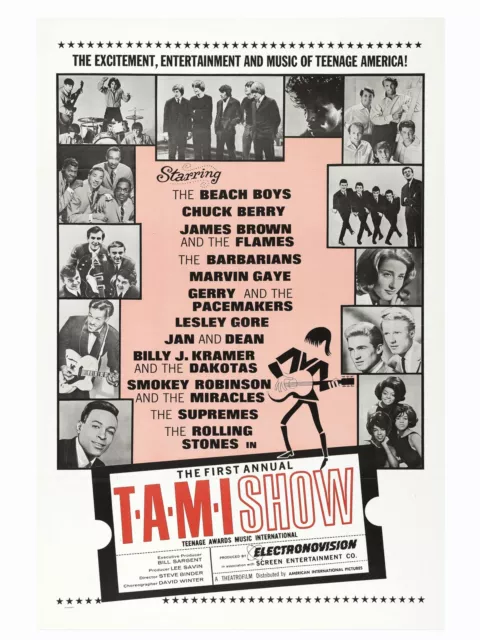 The Beach Boys The Tami Show 16" x 12" Photo Repro Film Poster