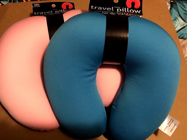 2pk Travel Neck Pillows