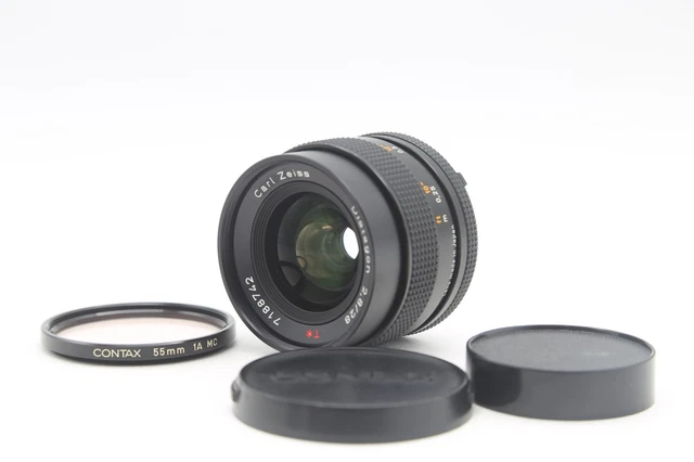 EXC+4] CONTAX CARL Zeiss Distagon 28mm f/2.8 AEJ Lens C/Y From