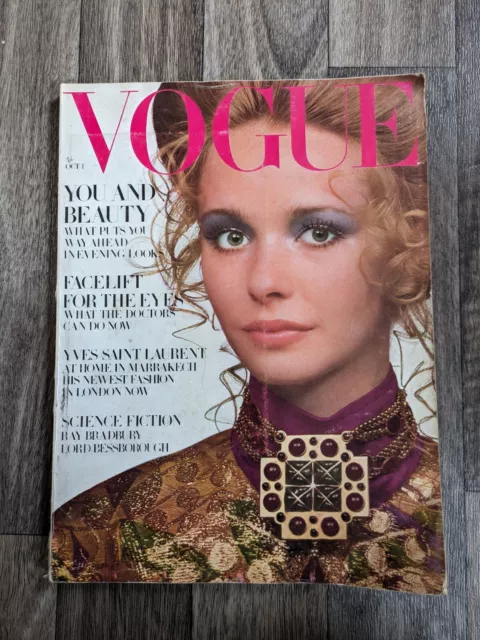 VOGUE Magazine- October 1st 1969-Maudi James -Incomplete