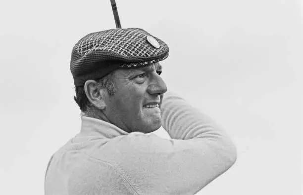 ROBERTO DE VICENZO during the 1973 Open Championship 1973 OLD PHOTO EUR ...