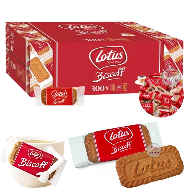 LOTUS BISCOFF ORIGINAL Caramelised Individually Wrapped Biscuits £6.99
