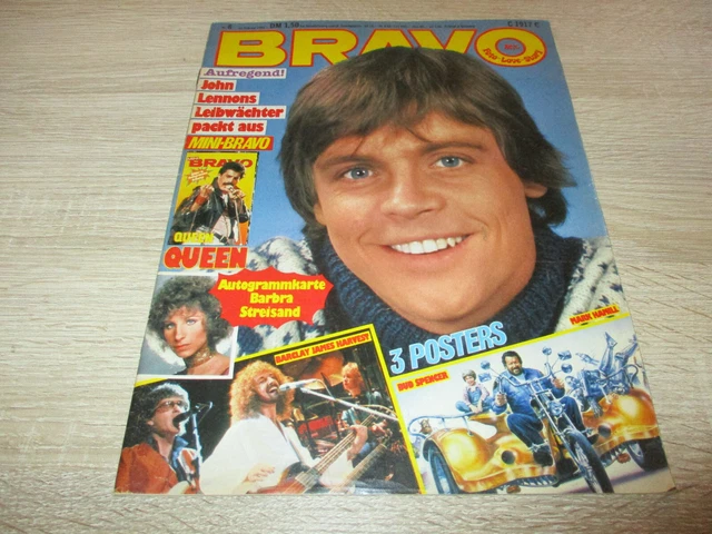 Bravo 12.2.981 8/81 mit Bud Spencer Poster Heft komplett