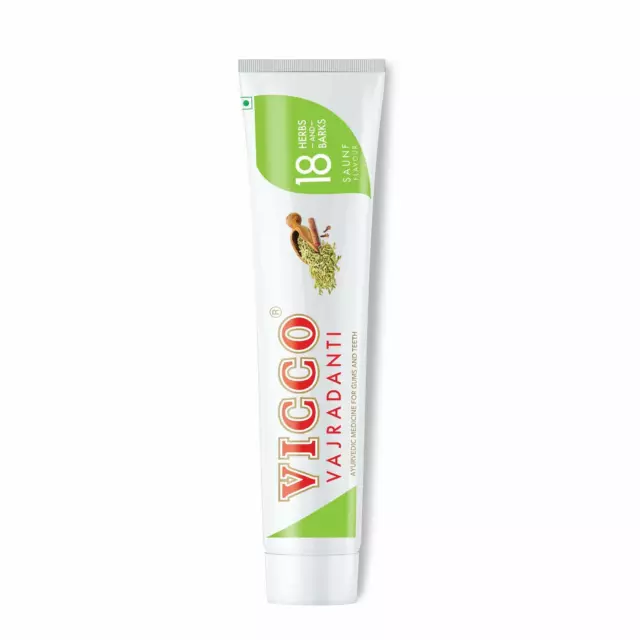 Vicco Vajradanti Ayurvédique Dent Pâte Saunf Parfum & Protection De Gum Maladies