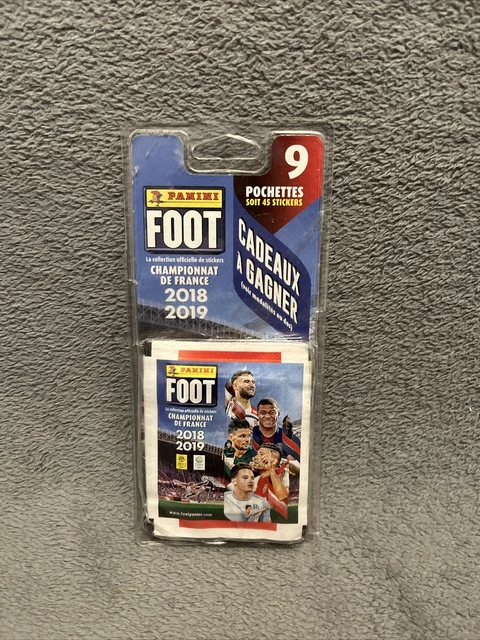 1 Pack De 9 Pochettes Panini 2018-2019 Championnat De France Ligue 1