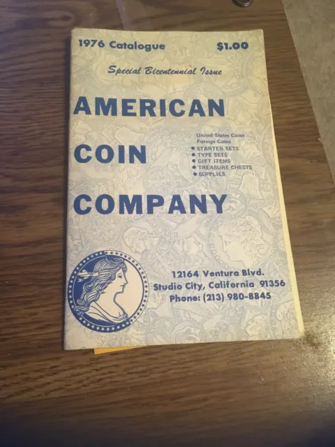 American Coin Company Catalog, 1976 Special Bicentennial Issue w/ order form
