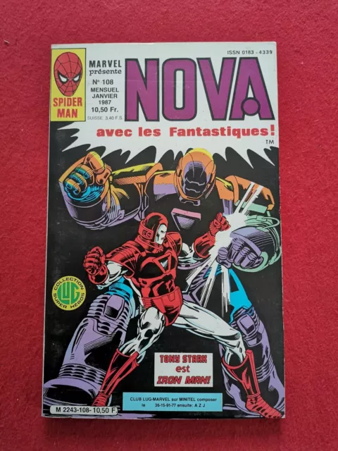 Nova n° 108 . éditions Lug . 1987