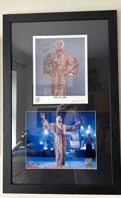 WWE Ric Flair Autographed Framed Photo