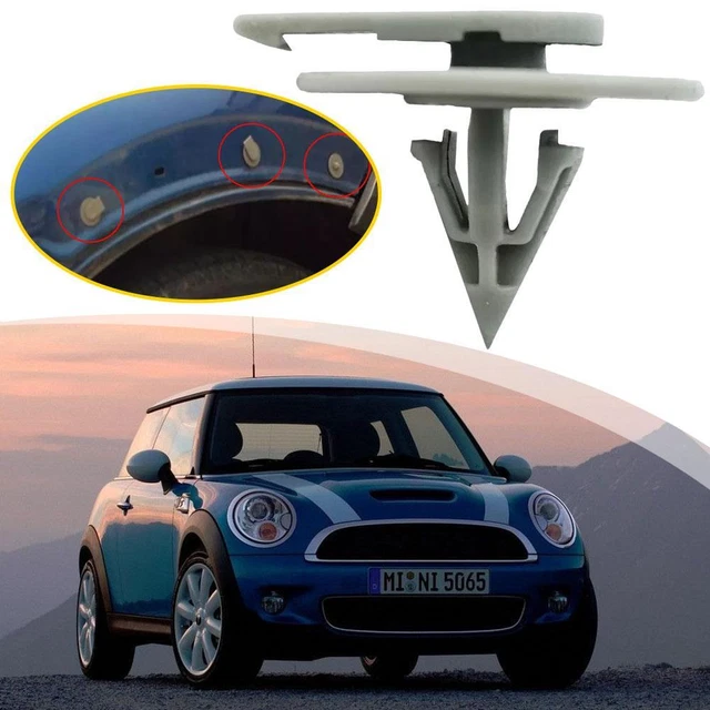 FOR BMW MINI Cooper S One R50 R52 R53 R56 Wheel Arch Trim Clips ...