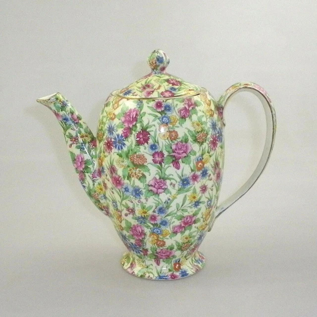 Vintage Royal Winton/Grimwades Chintz  Coffee Pot - Kew No 240 RARE