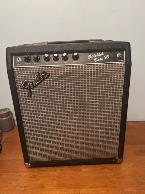 Fender Sidekick Bass 30 Amp Amplifier #054439