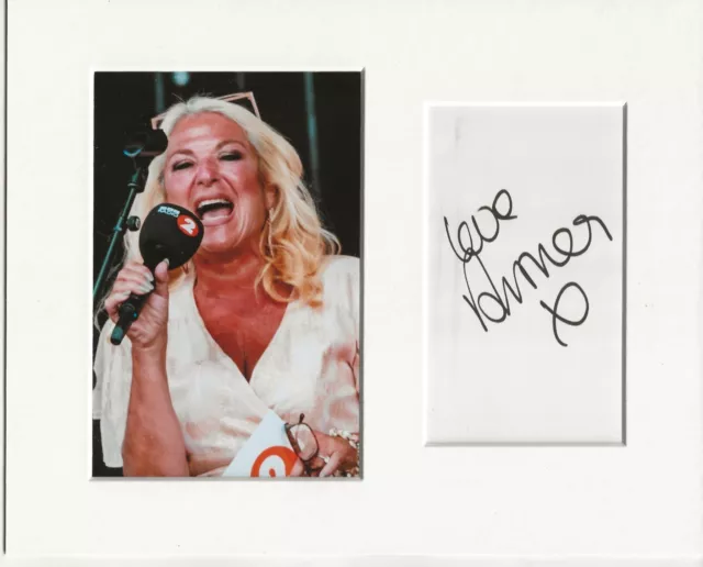 Vanessa Feltz radio signed genuine authentic autograph signature AFTAL 73 COA