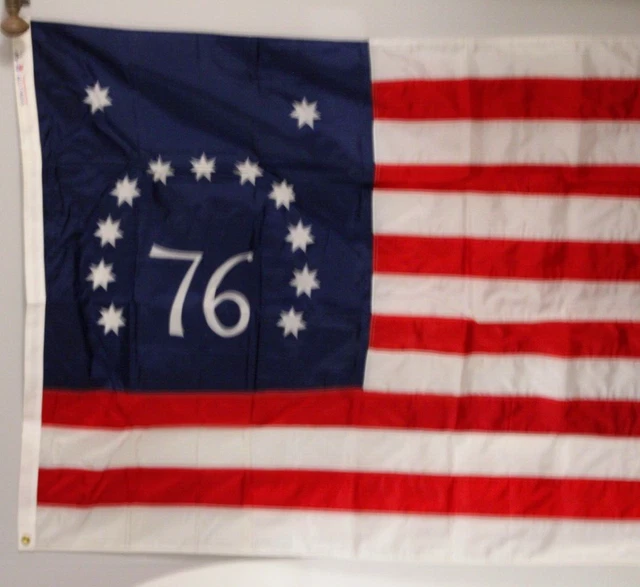Bulldog Bennington 1776 Nylon 4X6 Dettra Flag