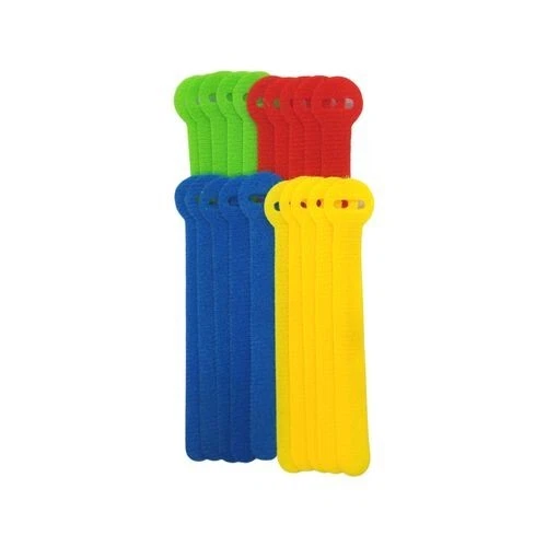 CordTech 120mm Reusable Hook And Loop Ties - 20 Pack - UK BRAND
